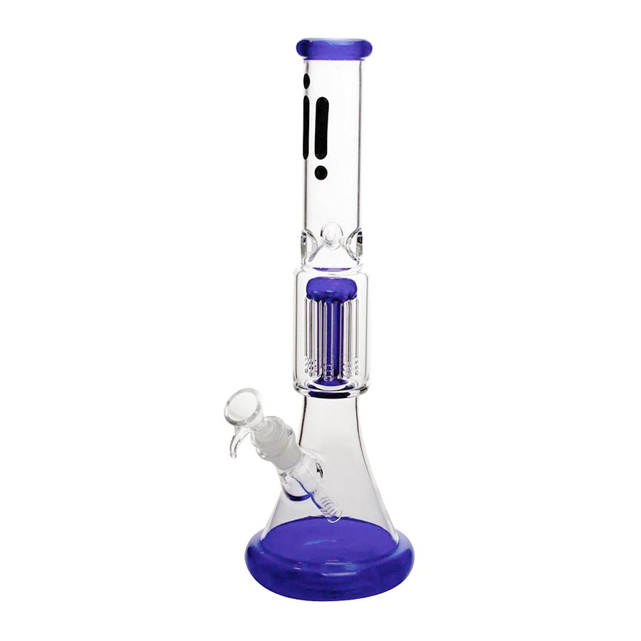 14" Infyniti 8-Arm Tree Perc Beaker Bong