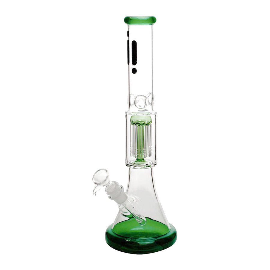 14" Infyniti 8-Arm Tree Perc Beaker Bong