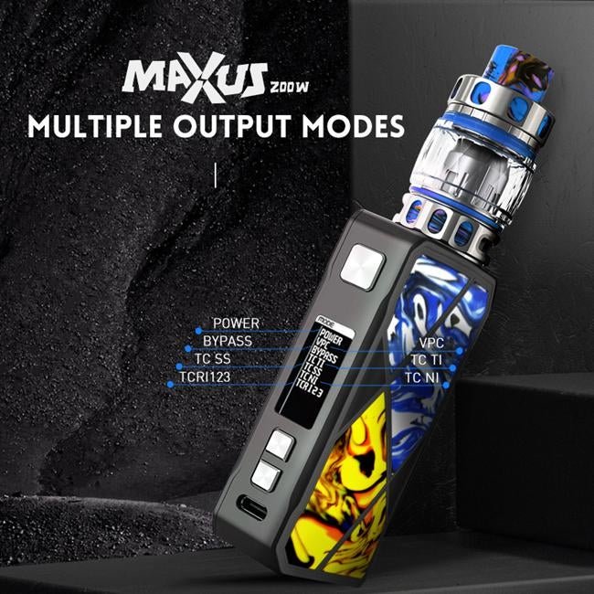 Freemax Maxus 100W Box Mod Kit with Fireluke 3 Tank Resin Edition 5ml