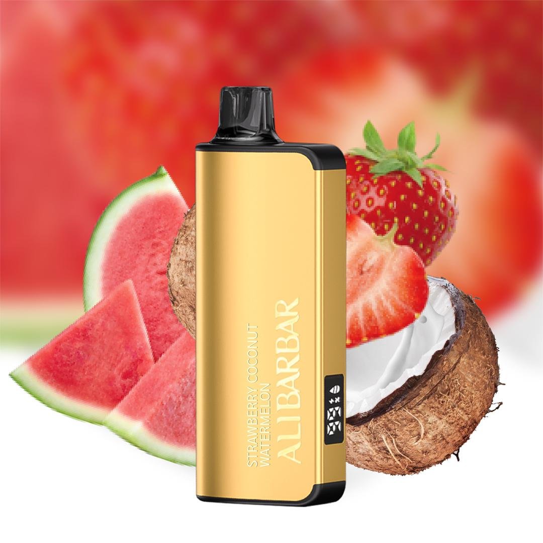 ALIBARBAR INGOT 9000 PUFF – STRAWBERRY COCONUT WATERMELON