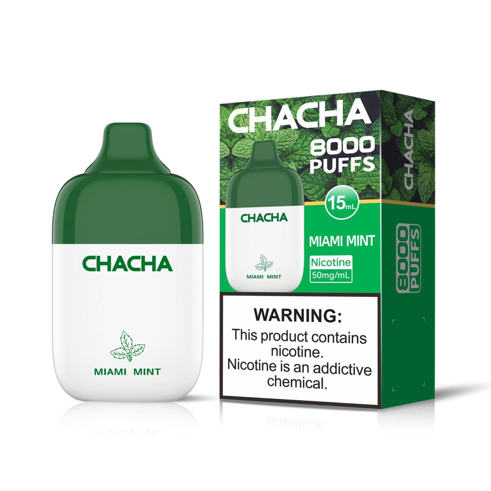 YOONE CHACHA 8000 PUFF – MIAMI MINT