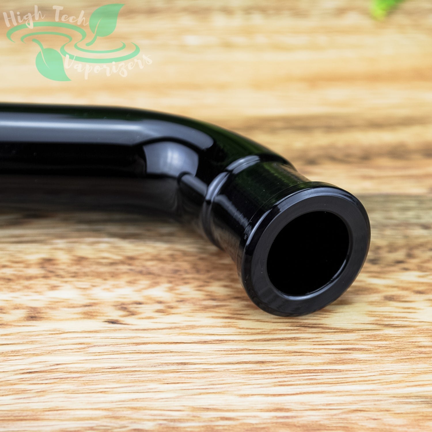 Black 18mm Glass Dry Mouthpiece