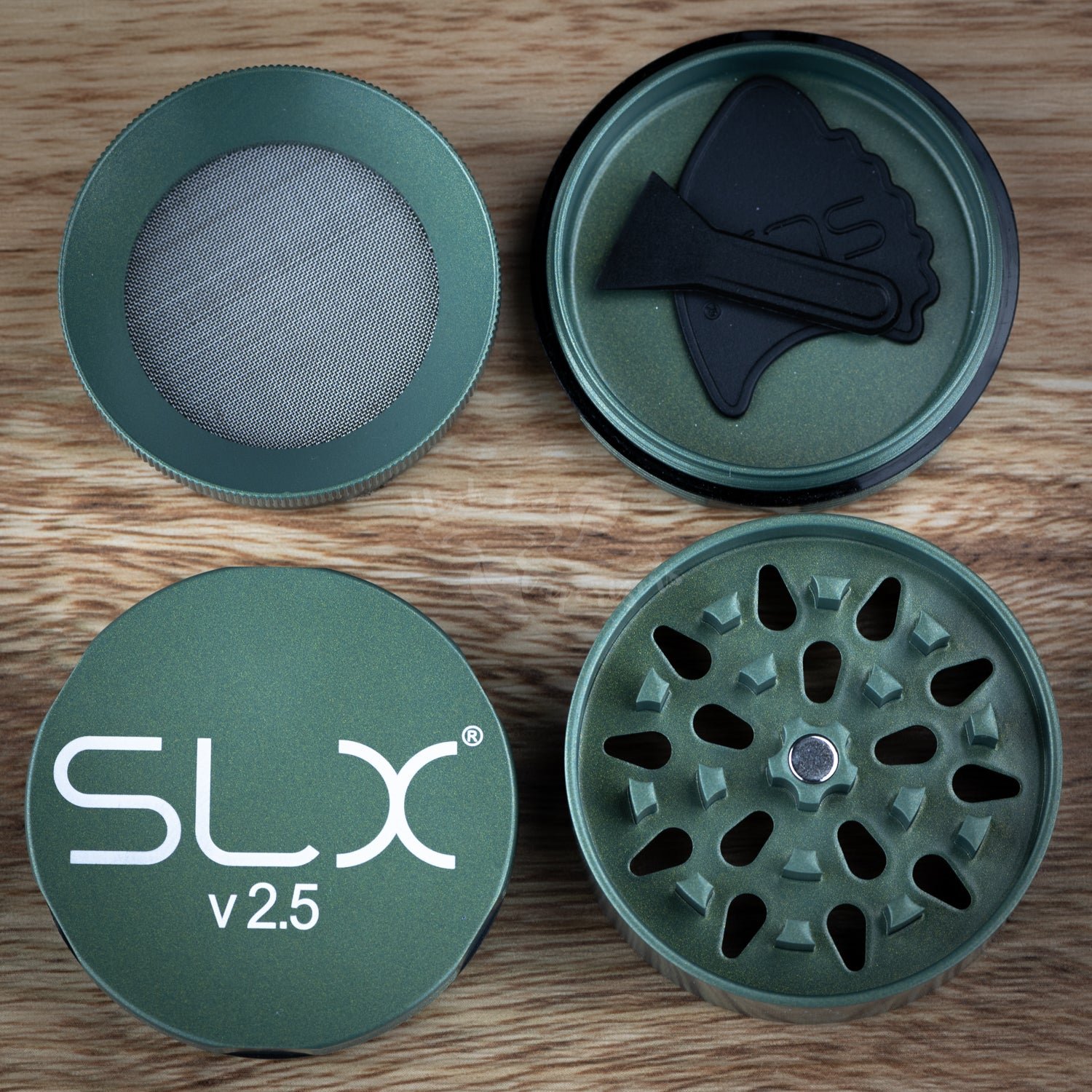 SLX V2.5 Non-Stick Ceramic Coated Herb Grinder - 50mm