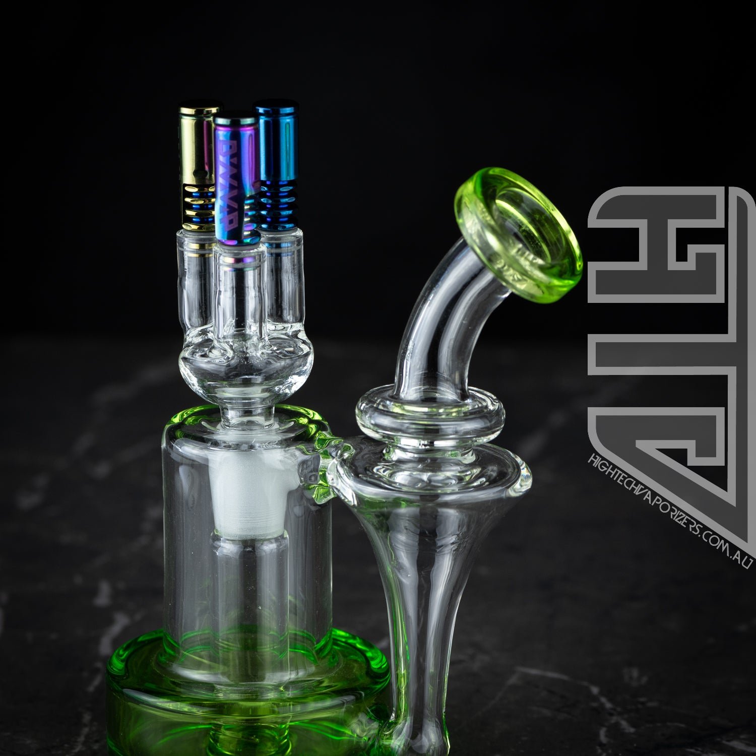 14mm Triple Treat Glass VapCap Adapter