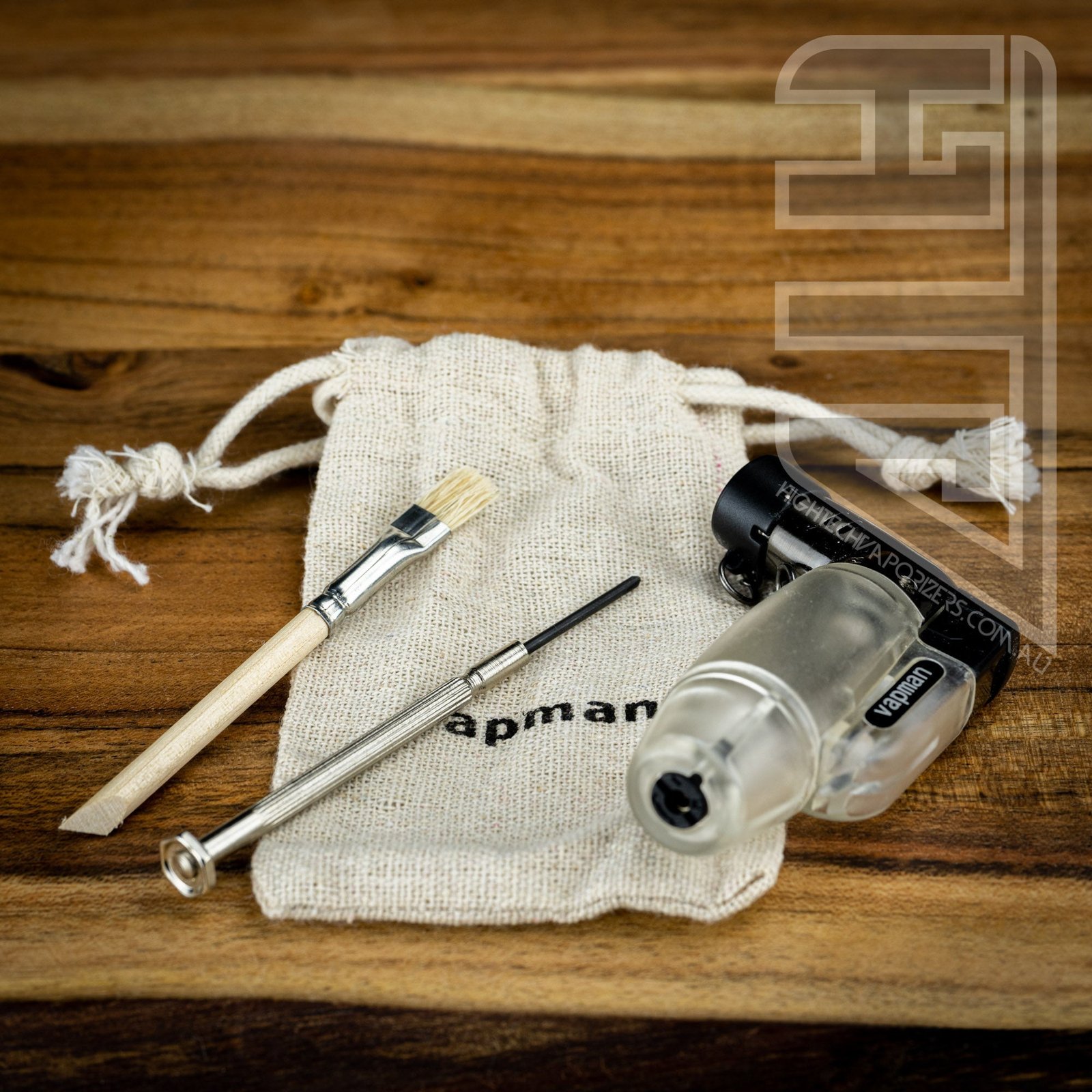 Premium Vapman Classic Flame Powered Extraction Device (Titanium MP)