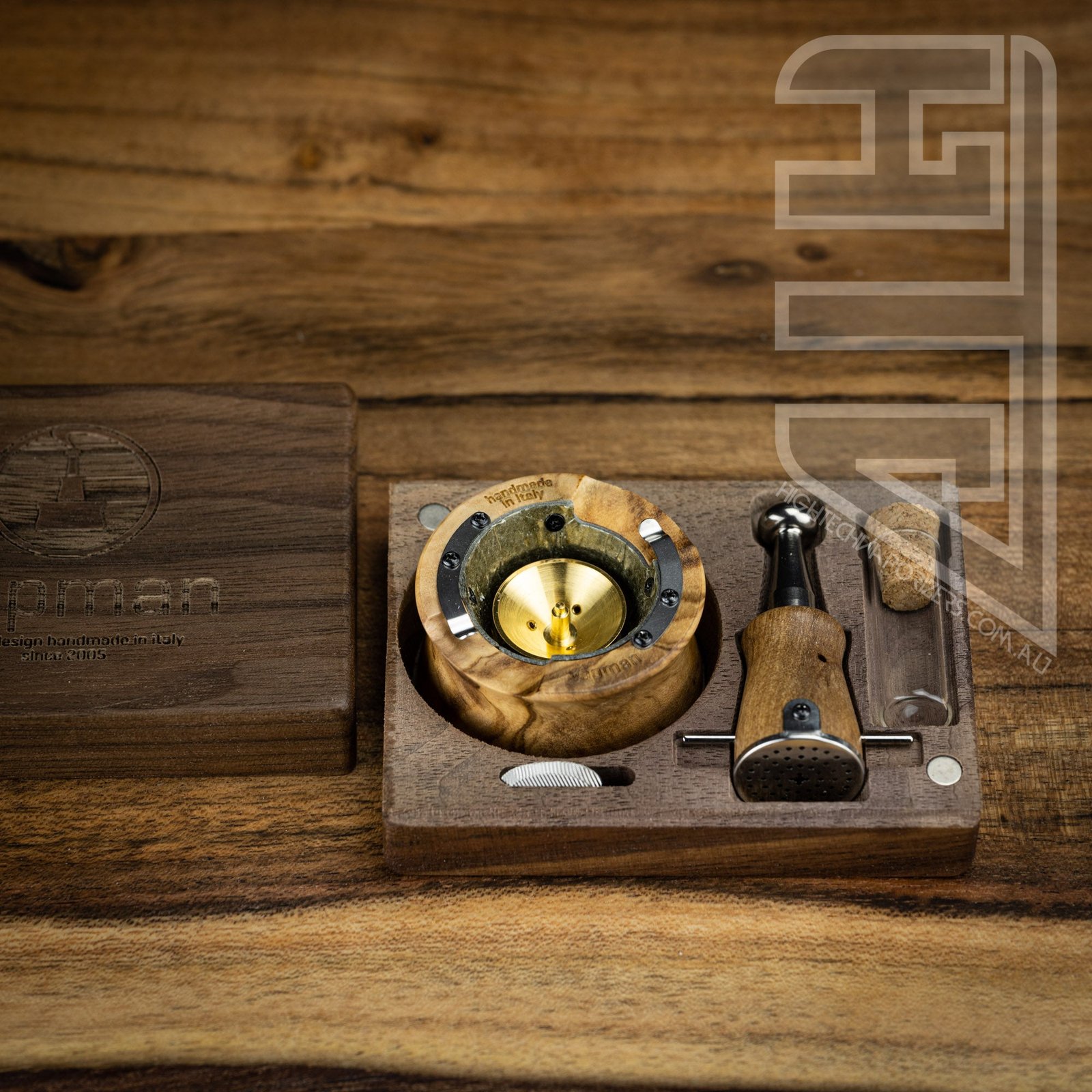 Premium Vapman Classic Flame Powered Extraction Device (Titanium MP)
