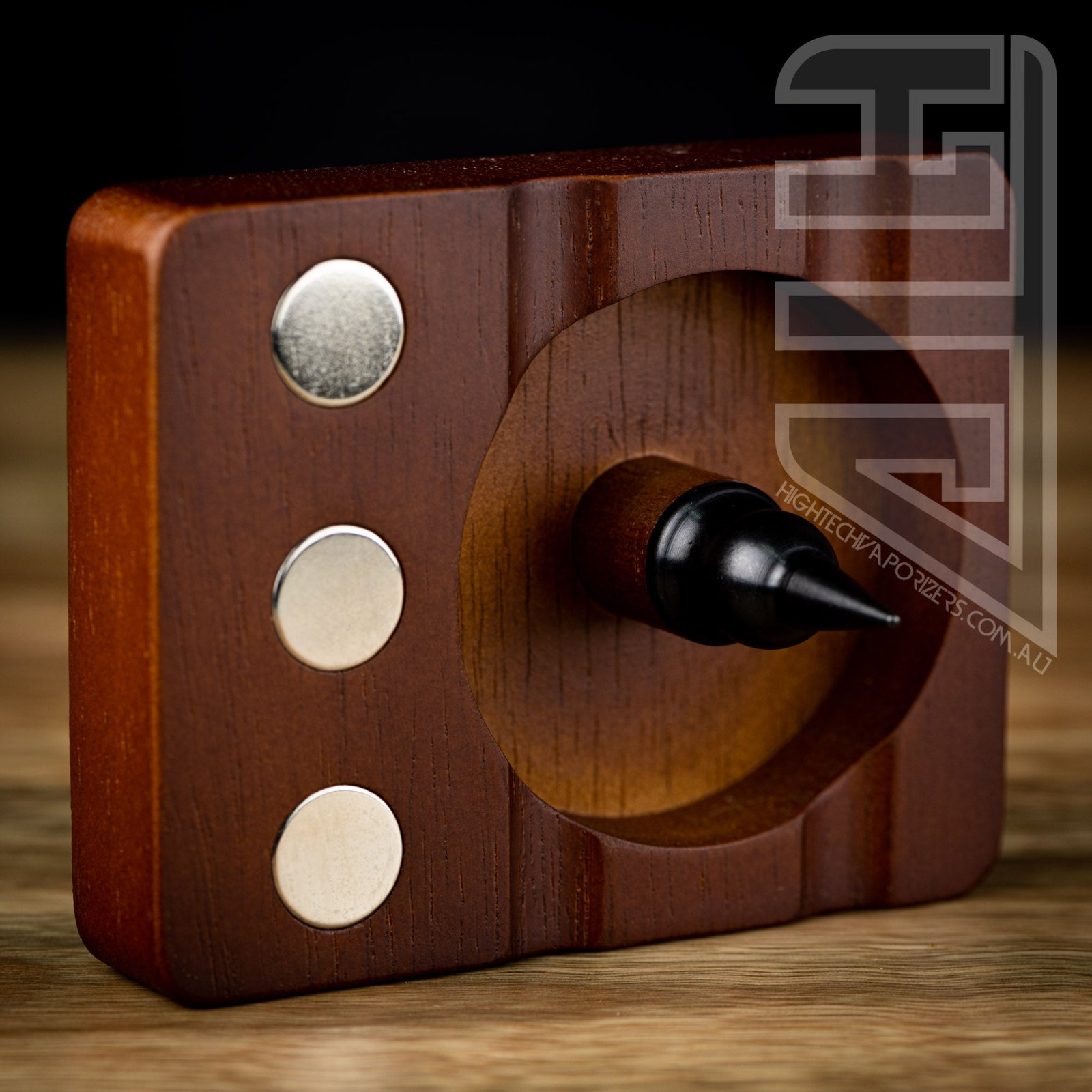 Wooden Debowler Stand W/ Steel Spike (for Dynavap)