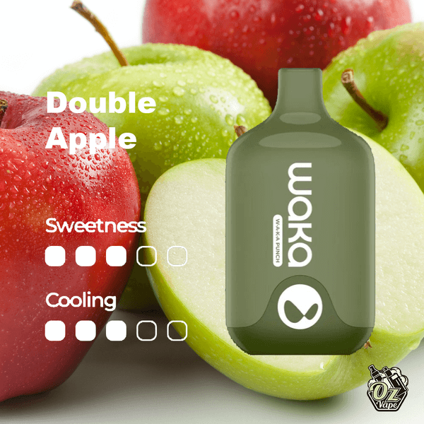 WAKA SMASH 6000 PUFF – DOUBLE APPLE