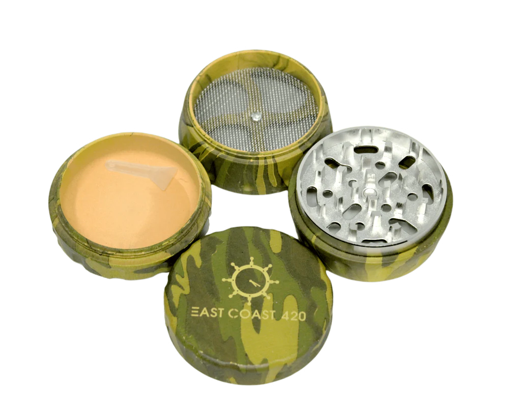 EC420 Camouflage 65mm 4-Piece Grinder