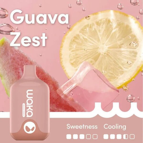 WAKA SMASH 6000 PUFF – GUAVA ZEST