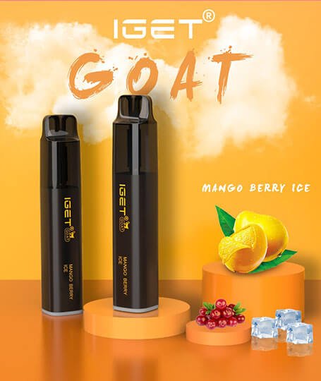 iGET GOAT VAPE 5000 PUFF – MANGO BERRY ICE