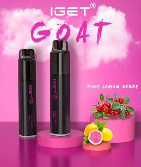iGET GOAT VAPE 5000 PUFF – PINK LEMON BERRY