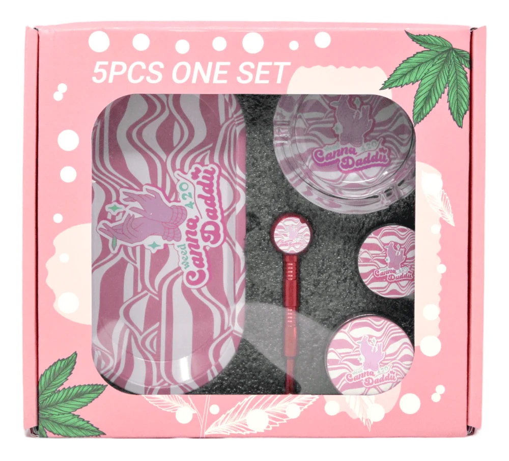 Smoker's Gift Set - Canna Girl Design