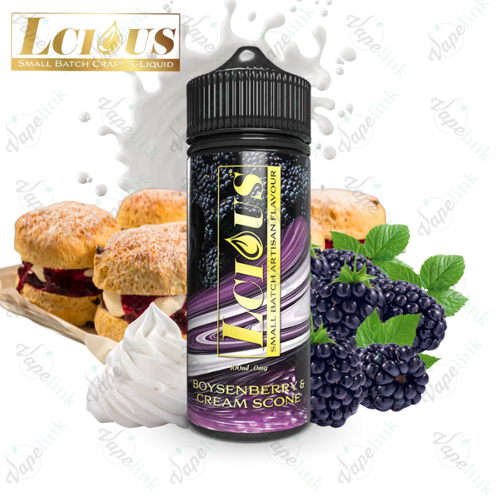Lcious - Boysenberry & Cream Scone 100ml