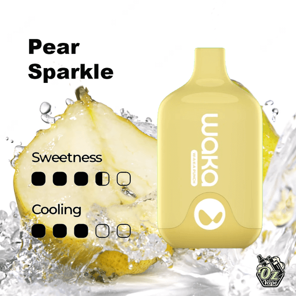 WAKA SMASH 6000 PUFF – PEAR SPARKLE