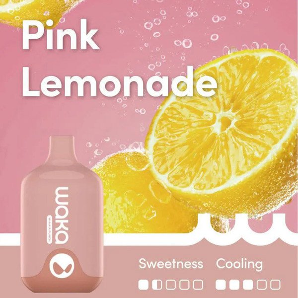 WAKA SMASH 6000 PUFF – PINK LEMONADE