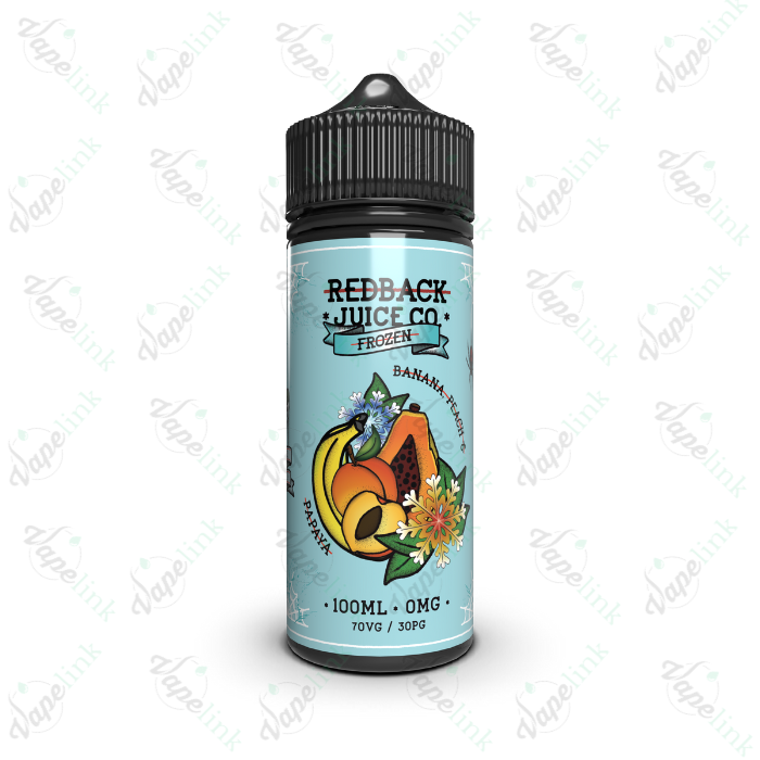 Redback Juice Co. | Frozen | Banana, Peach & Papaya 100ml