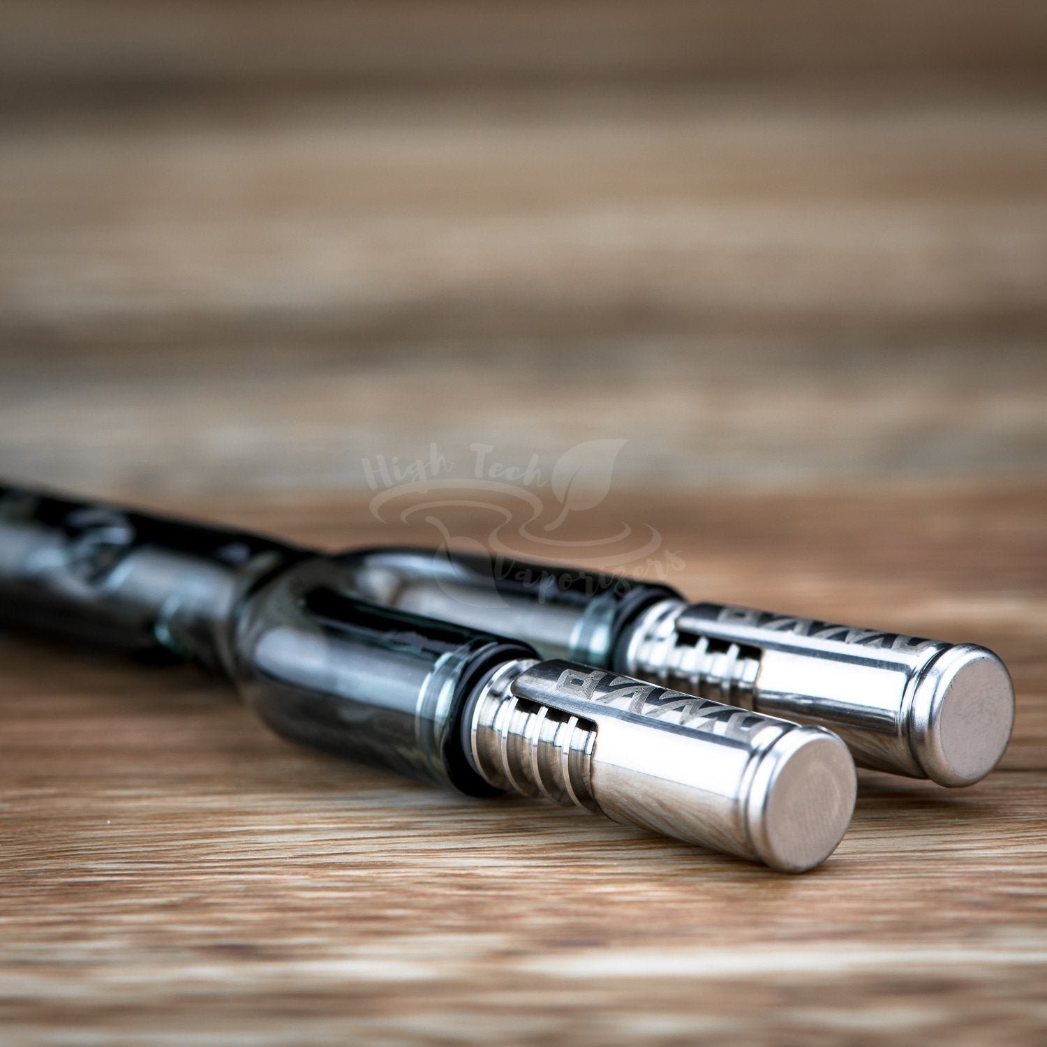 3D Double Barrel Glass VapCap Stem