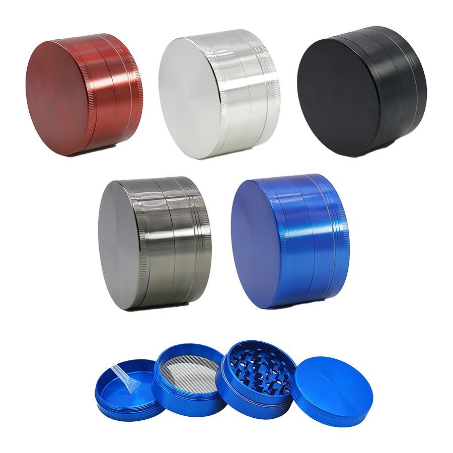 Aluminium Grinder, 40 mm x 38 mm, 4 parts