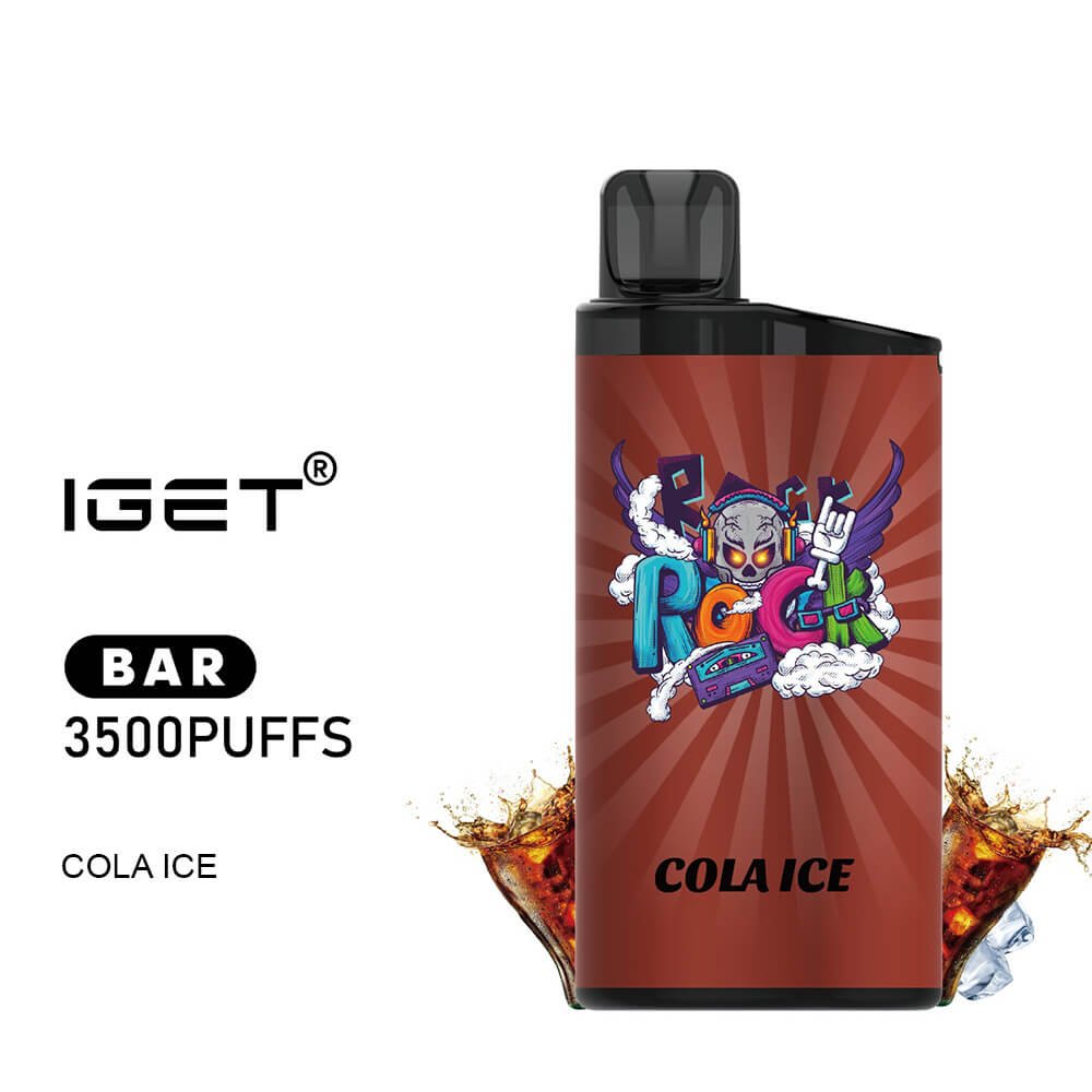 iGET BAR VAPE 3500 PUFF – COLA ICE