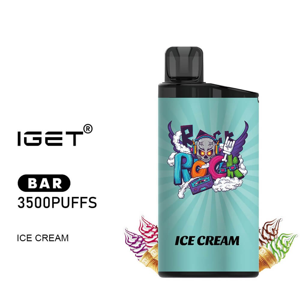 iGET BAR VAPE 3500 PUFF – ICE CREAM
