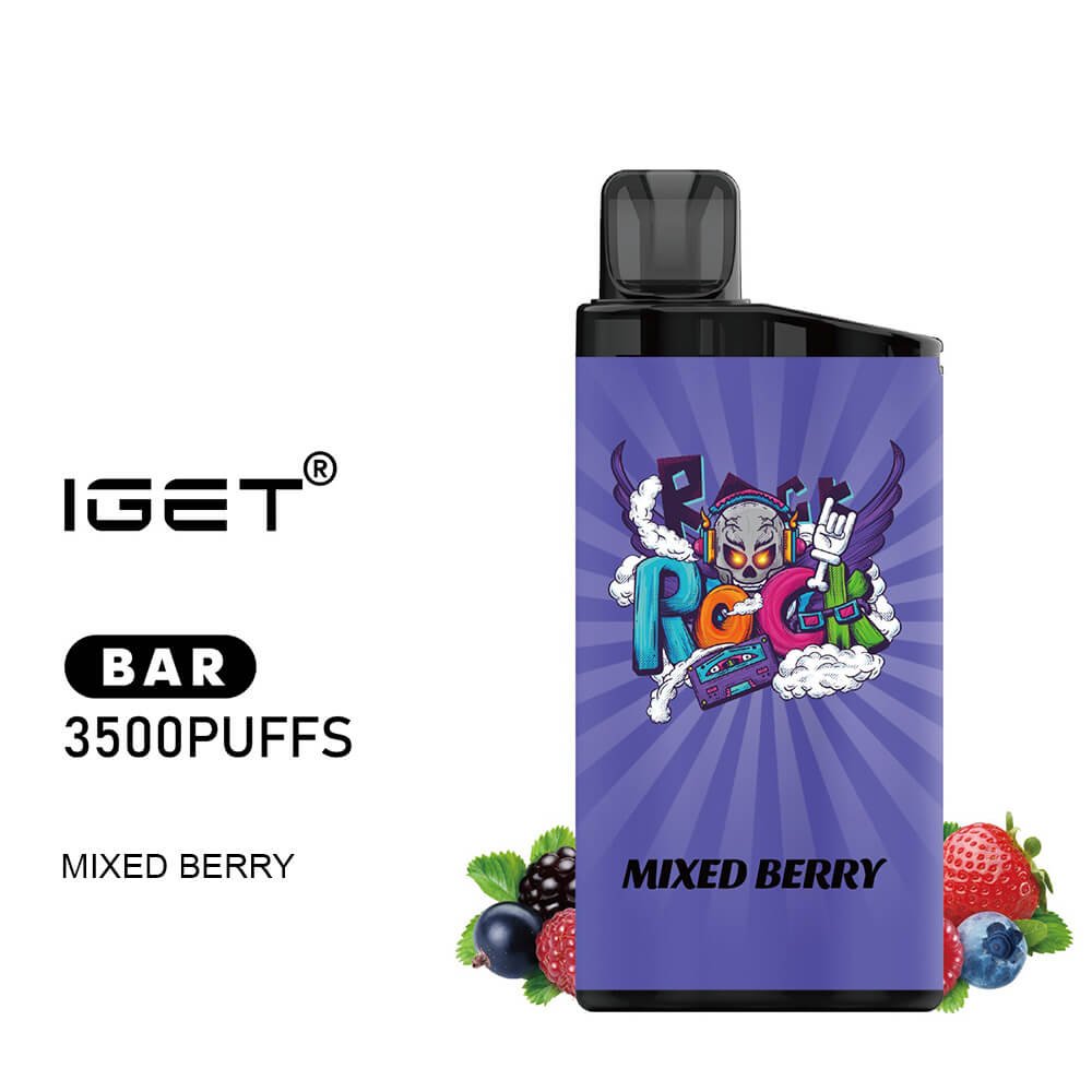 iGET BAR VAPE 3500 PUFF – MIXED BERRY