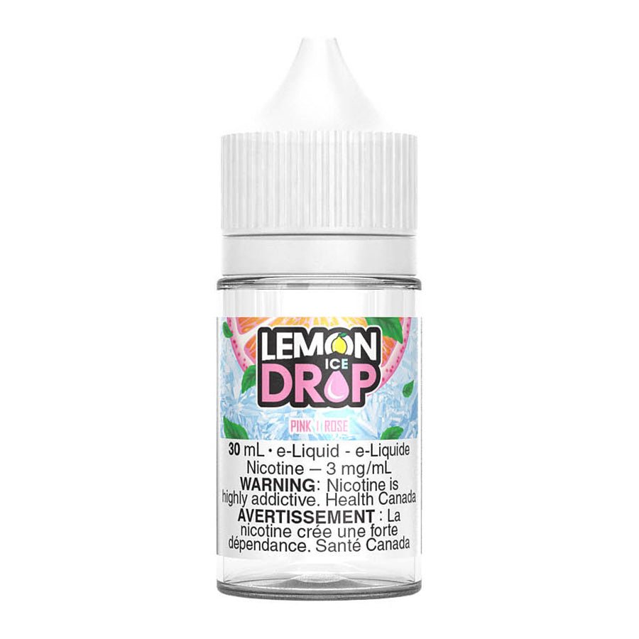 Lemon Drop Ice Freebase E-Liquid - Pink 30ml