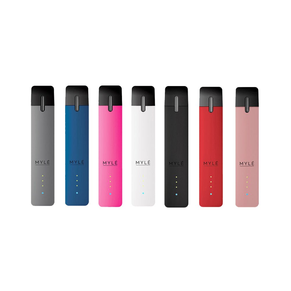 Myle All in One Pod Starter Kit 240mAh + Bonus 4 pack Empty Refillable cartdridges