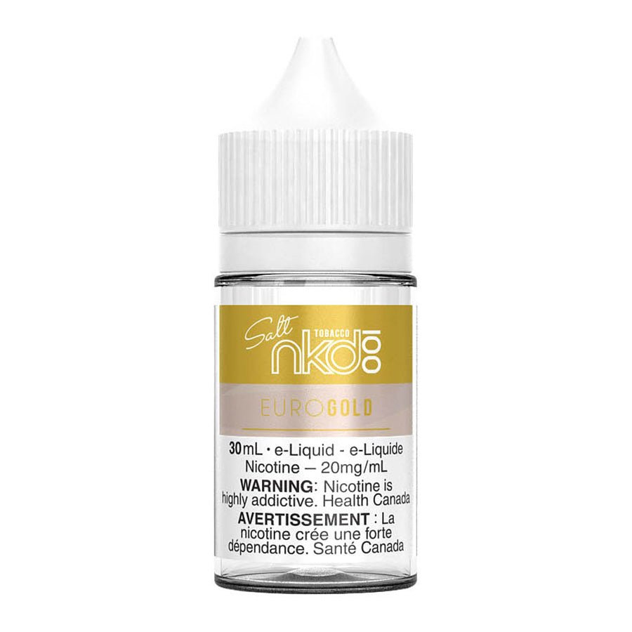 Naked100 Salt Nic E-Liquid - Euro Gold 30ml