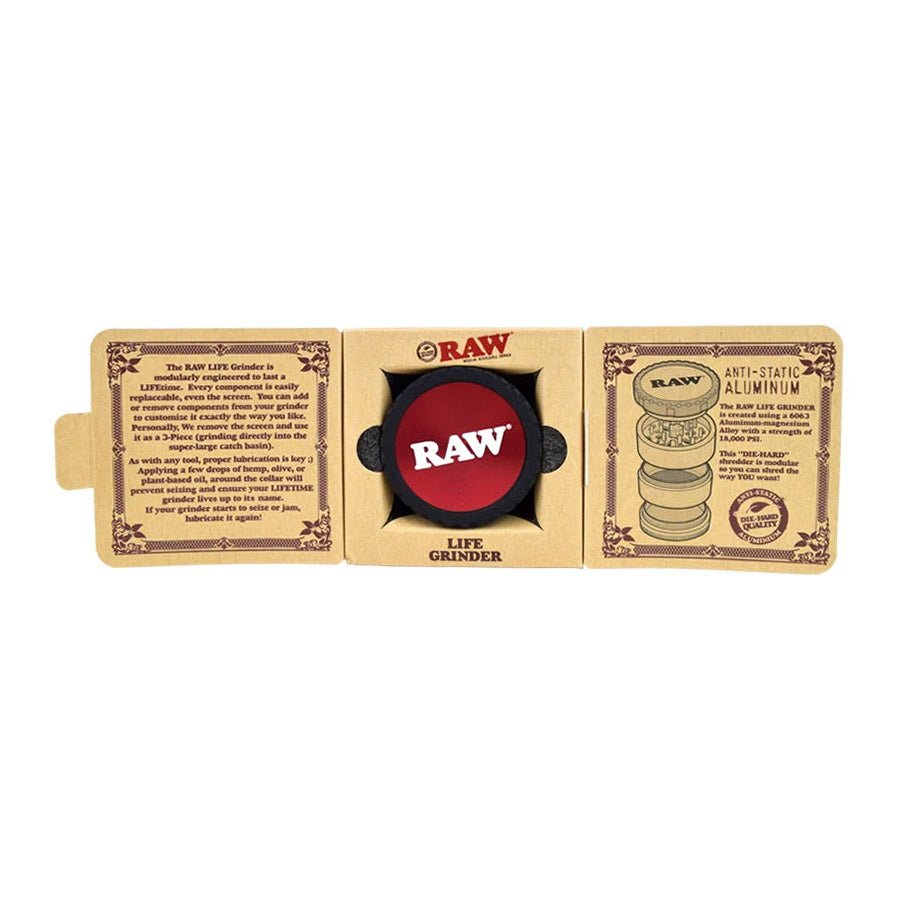 RAW Life 4 Piece Grinder V3