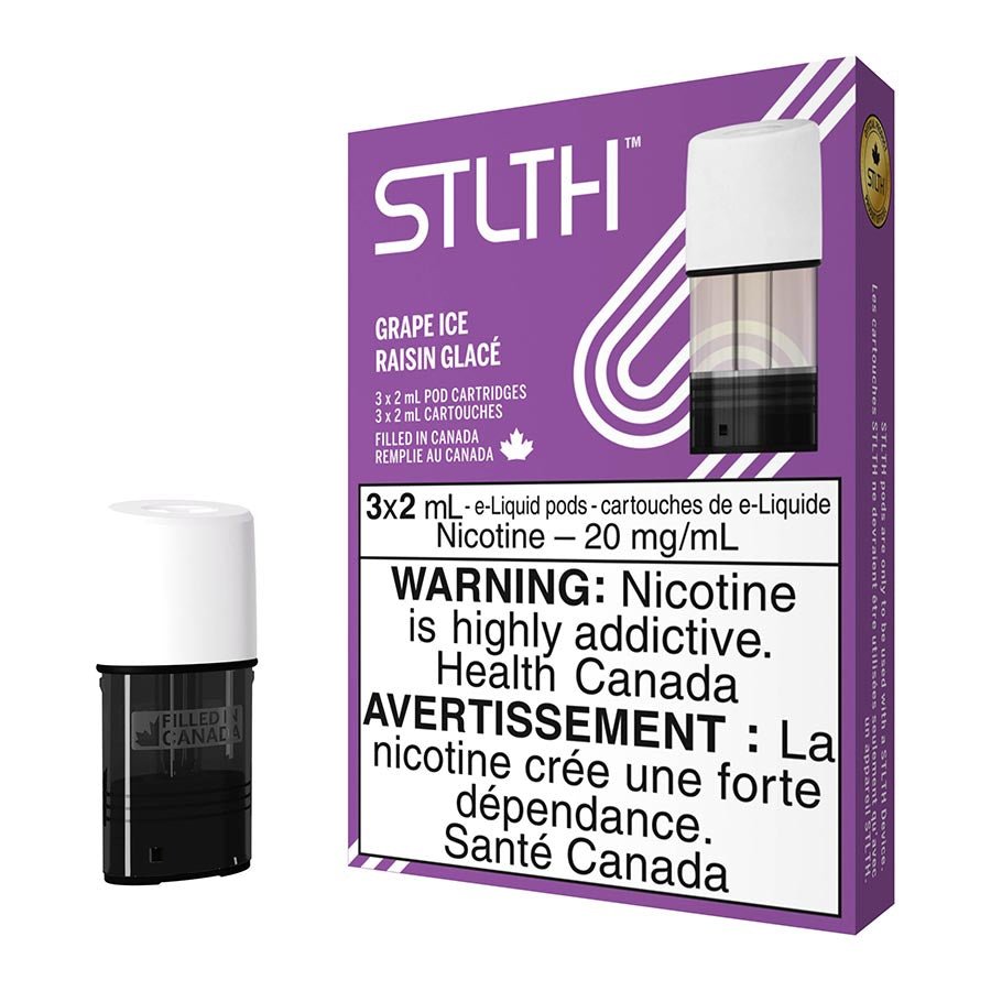 STLTH E-Liquid Pod Pack - Grape Ice