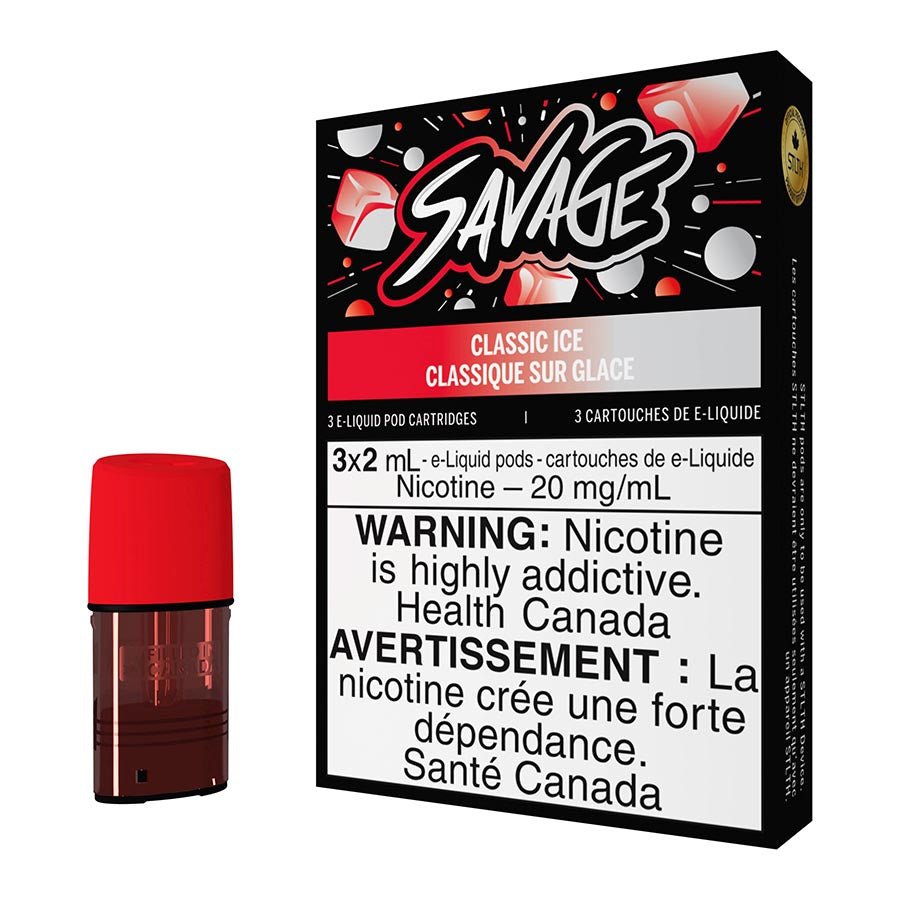 STLTH E-Liquid Pod Pack - Savage Classic Ice