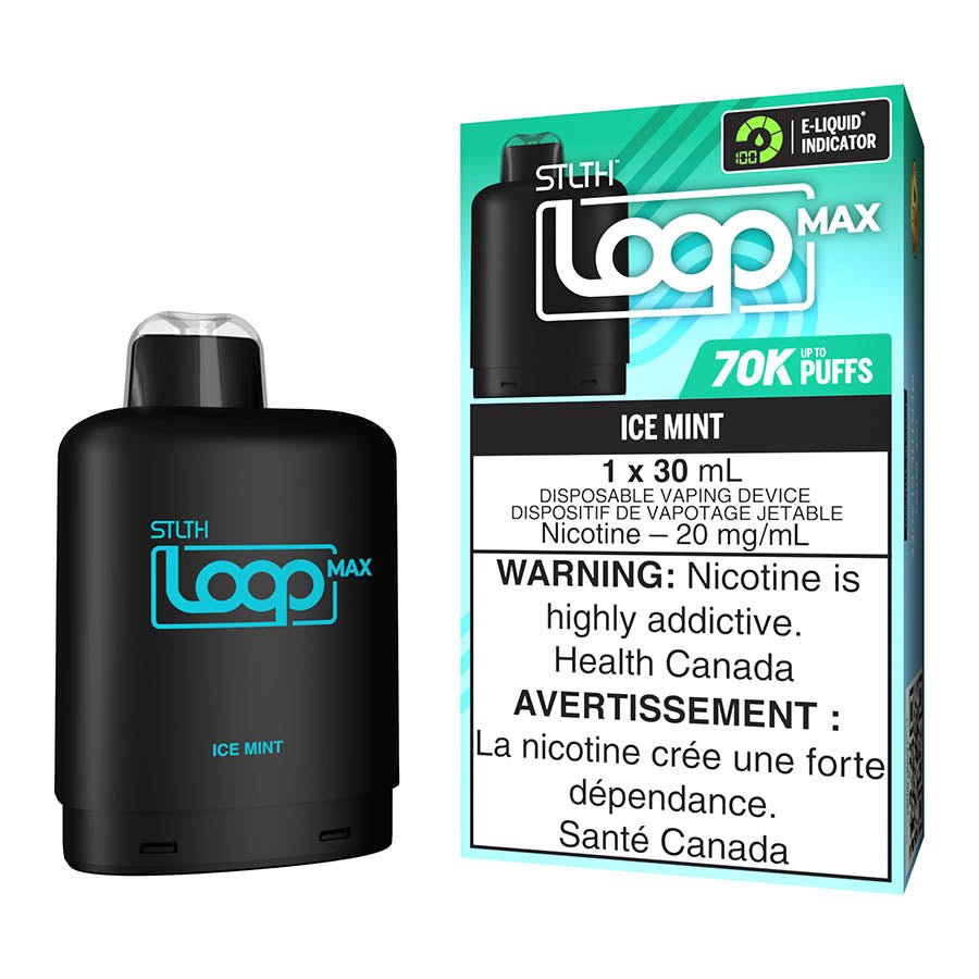 STLTH Loop Max E-Liquid Pod Pack - Ice Mint