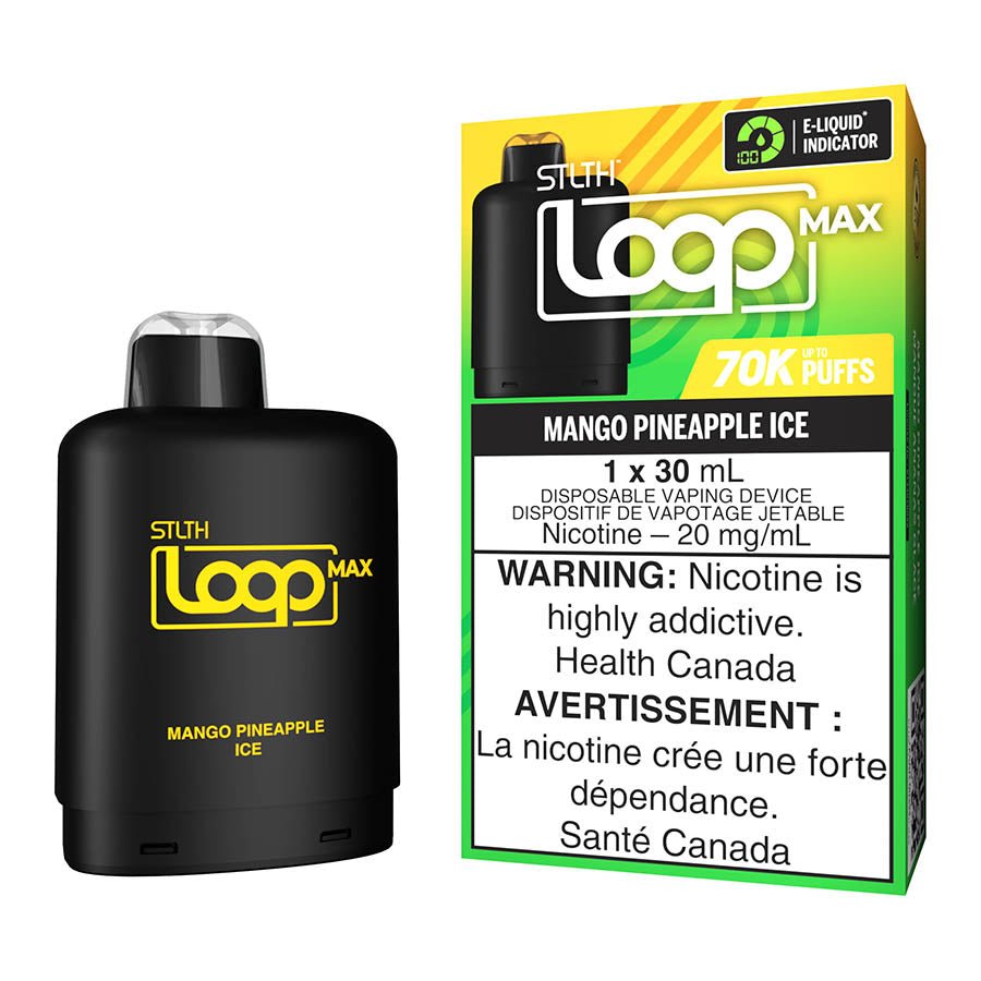 STLTH Loop Max E-Liquid Pod Pack - Mango Pineapple Ice