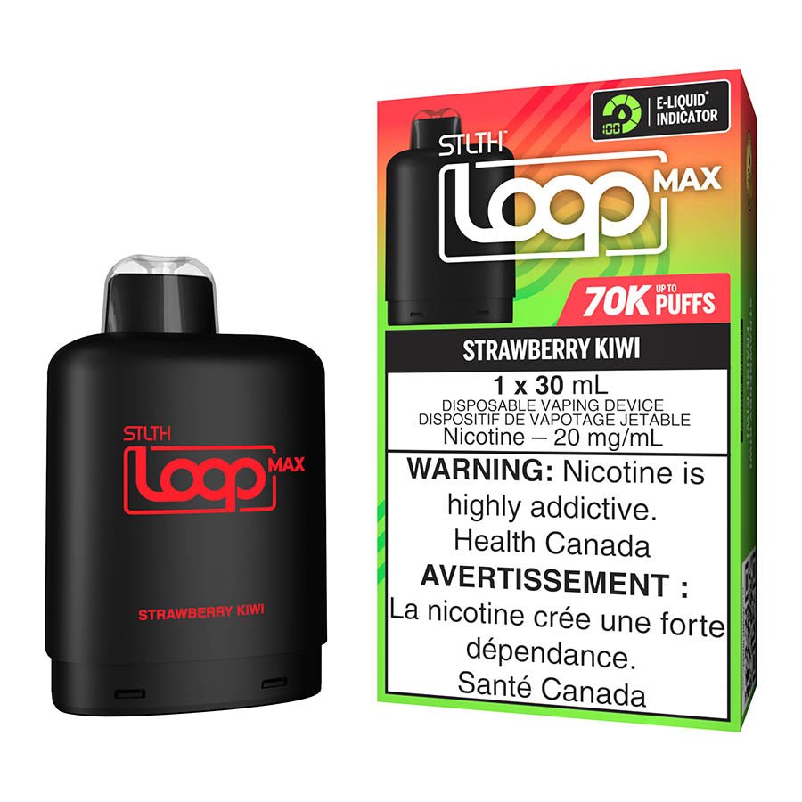 STLTH Loop Max E-Liquid Pod Pack - Strawberry Kiwi