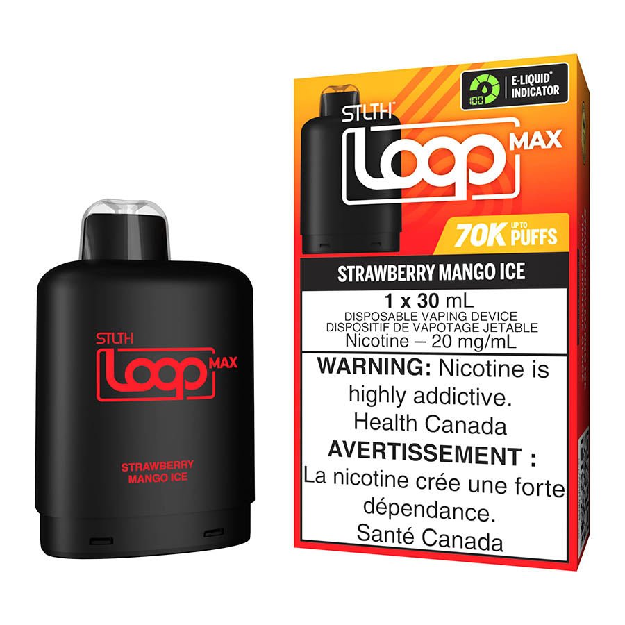 STLTH Loop Max E-Liquid Pod Pack - Strawberry Mango Ice