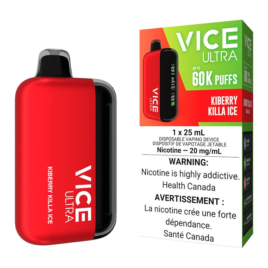 Vice Ultra Disposable Vape Device - Kiberry Killa Ice