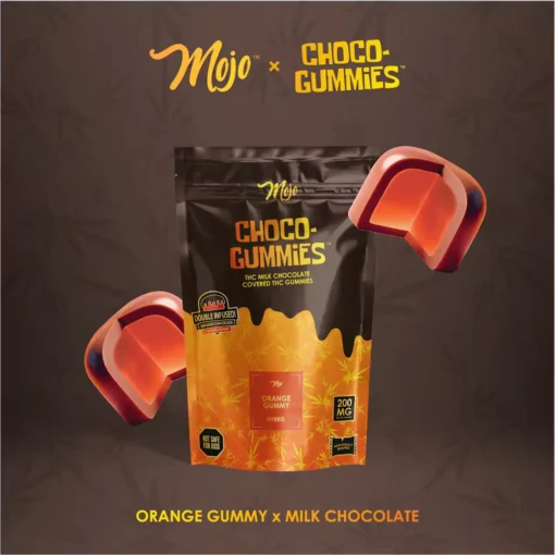 Choco Gummies Milk Chocolate Orange 200mg