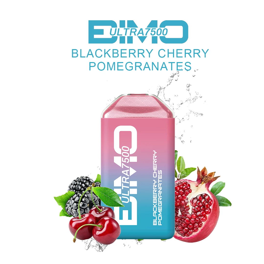 BIMO Ultra 7500 Puffs – Blackberry cherry pomegranate