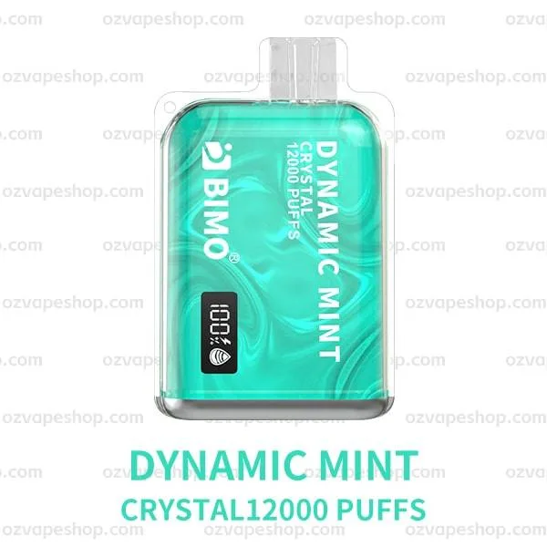 BIMO Crystal 12k Puffs- Dynamic Mint