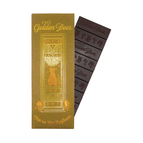 Golden Door Chaina Cat Sunflower Chocolate