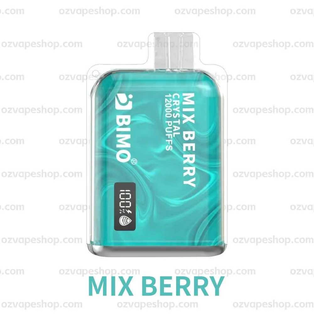 BIMO Crystal 12k Puffs- Mix Berry
