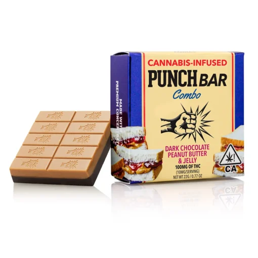Punch Bar Dark Chocolate Peanut Butter & Jelly