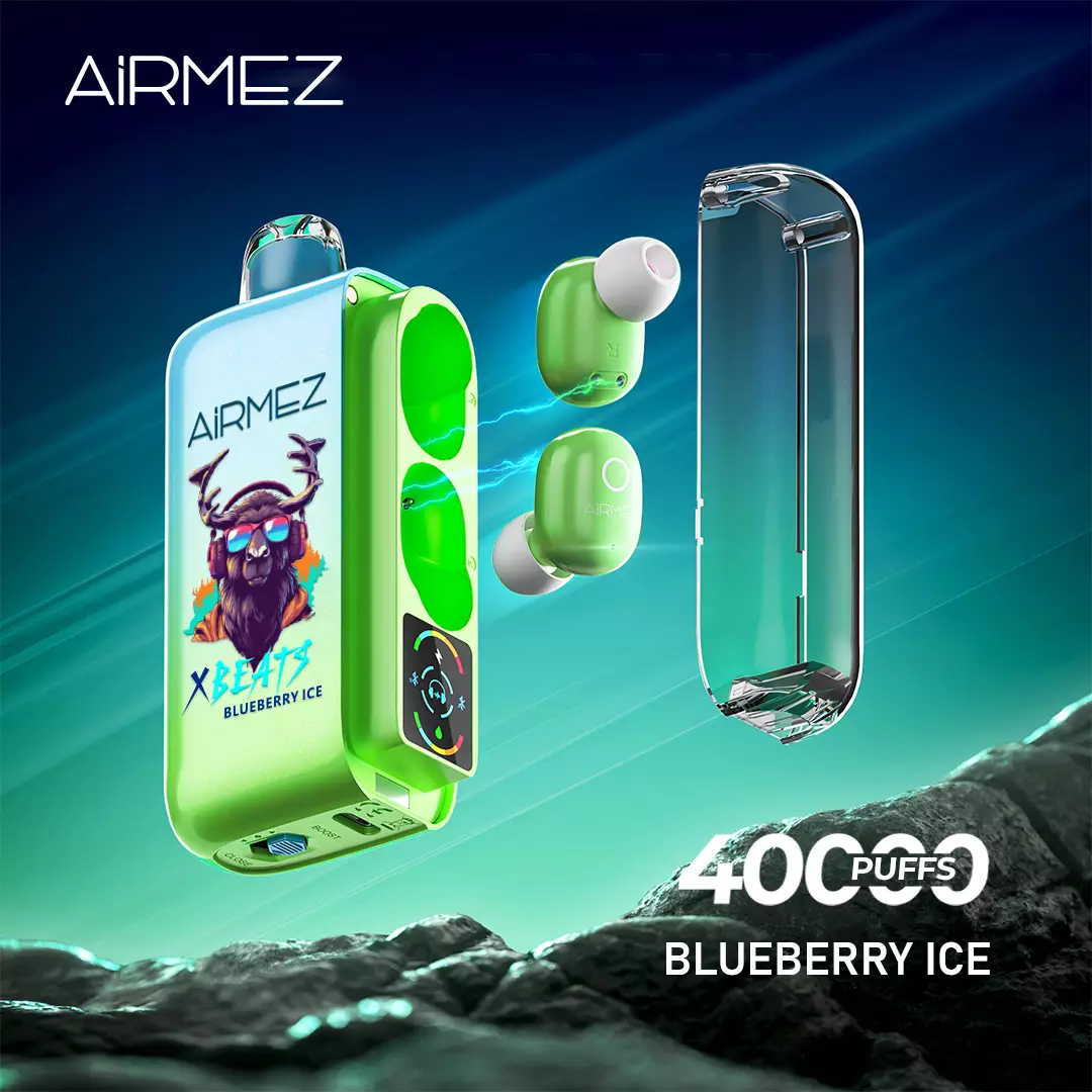 Airmez Xbeats 40000 Puffs – Blueberry Ice