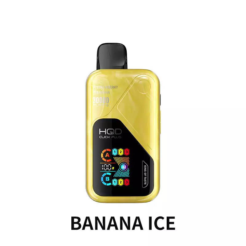 HQD Click Plus 30000 – Banana Ice