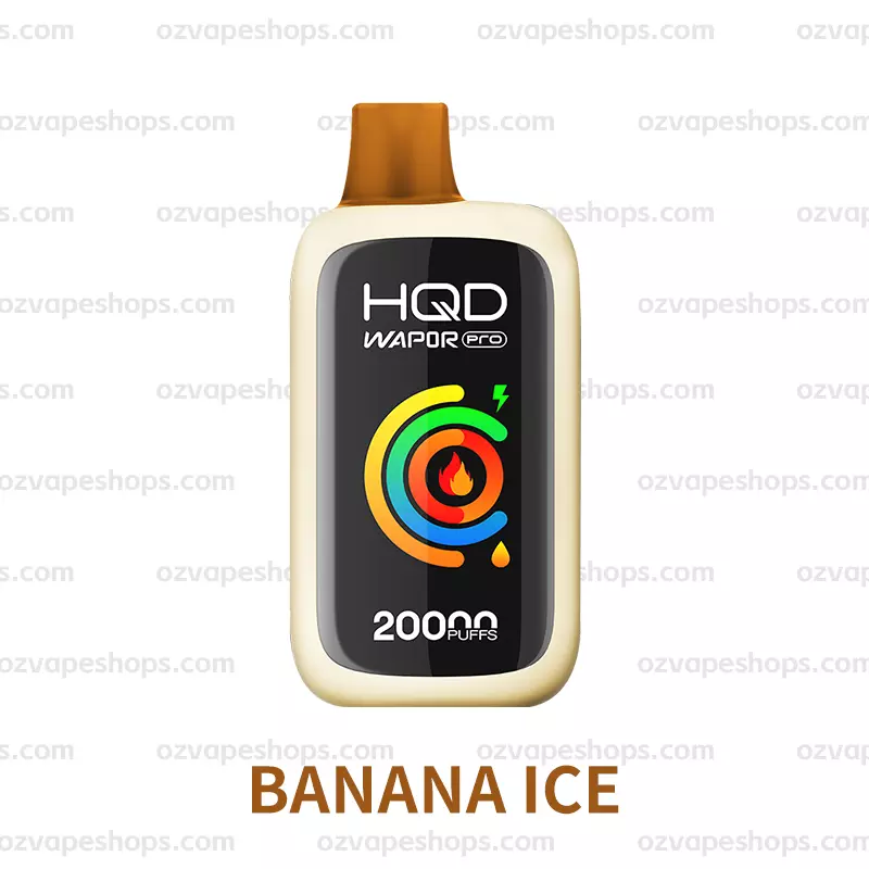 HQD Cuive Slick 20000 – Banana Ice