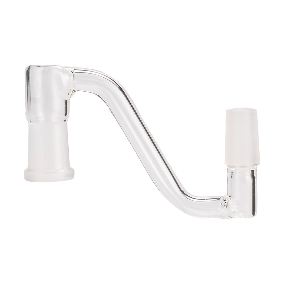 14mm Female to 14mm Male Side Step Glass Adapter