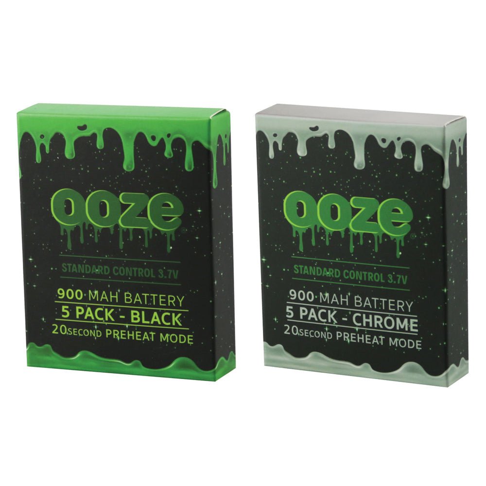 5PK – Ooze Standard Batteries – 3.75″ / 900mAh