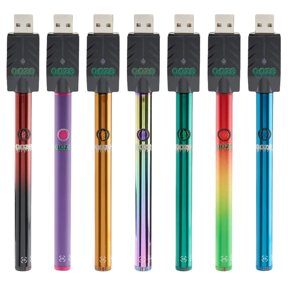 Ooze Twist Slim 510 Battery 2.0 with Charger – 320mAh
