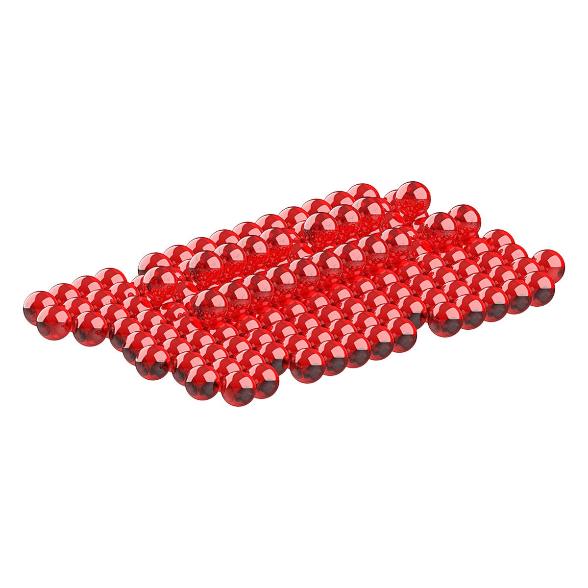 Angus Enhanced Ruby Ball 100 Pieces – 3mm